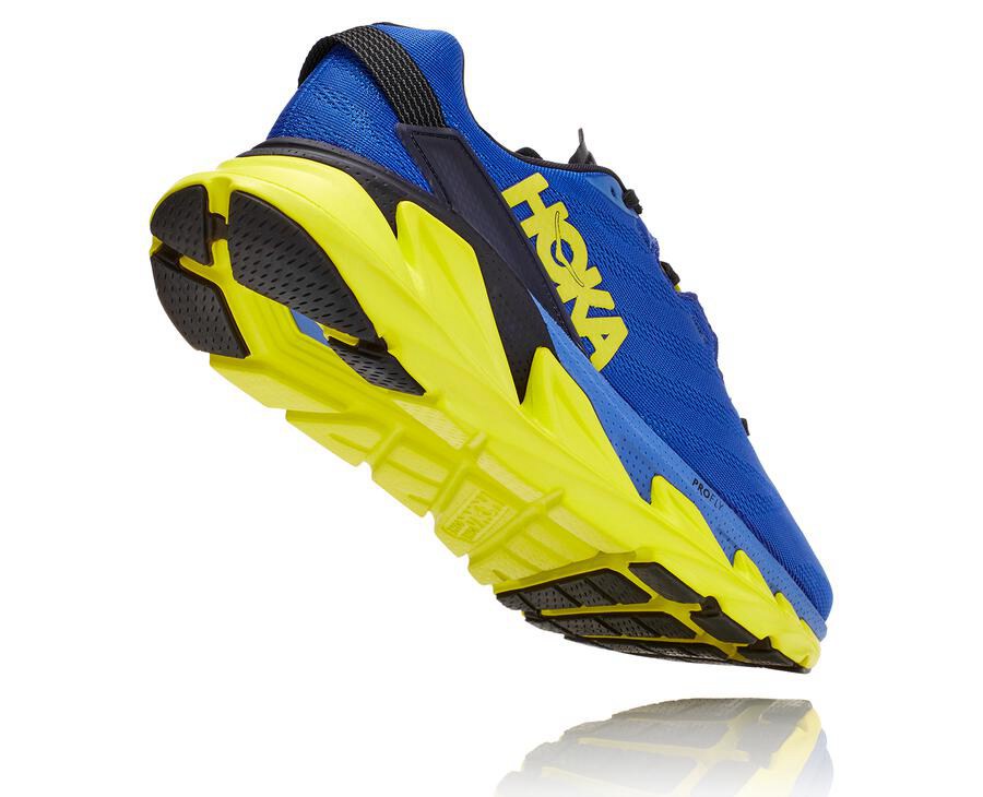 Hoka One One Hardloopschoenen Heren - Elevon 2 - Blauw/Groen - PE0621593